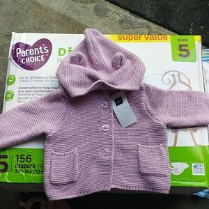 **FINAL PRICE DROP** NWT 0-3 month knit jacket